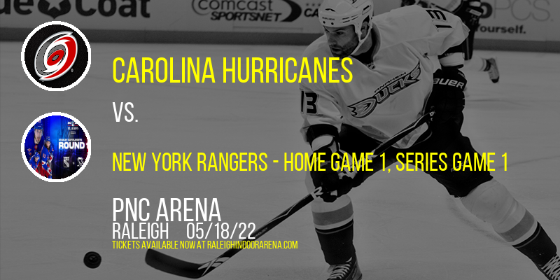 NHL Eastern Conference Second Round: Carolina Hurricanes vs. TBD - Home Game 1 (Date: TBD - If Necessary) at PNC Arena