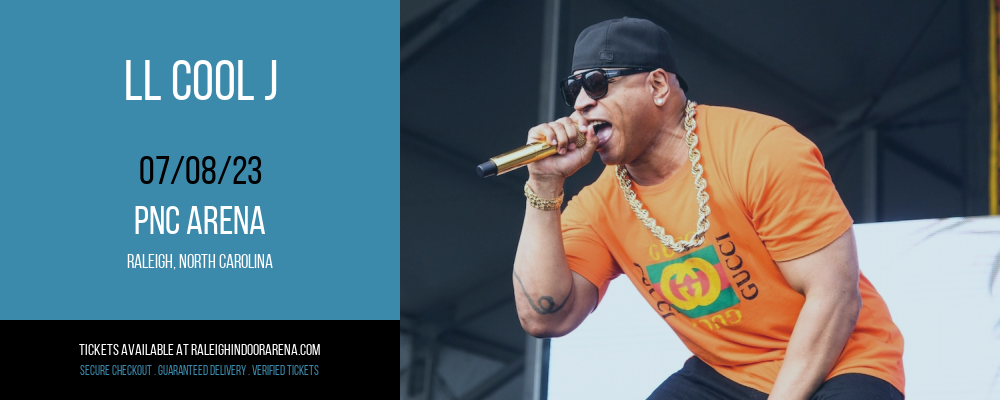 LL Cool J at PNC Arena tickets LL Cool J at PNC Arena