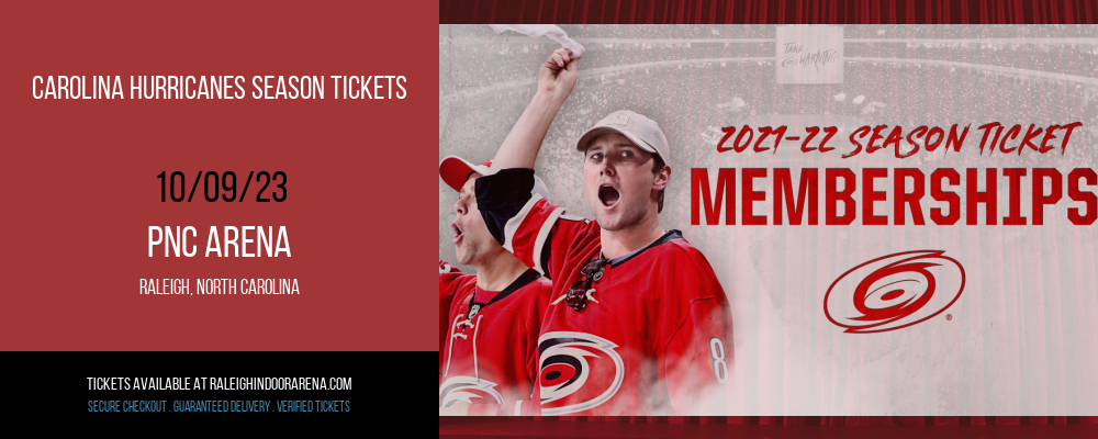 Carolina Hurricanes Season Tickets at PNC Arena