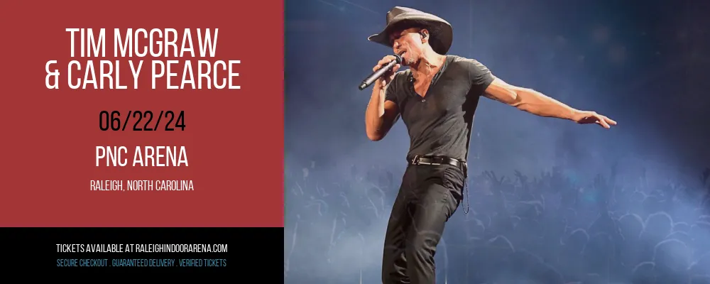 Tim McGraw & Carly Pearce at PNC Arena