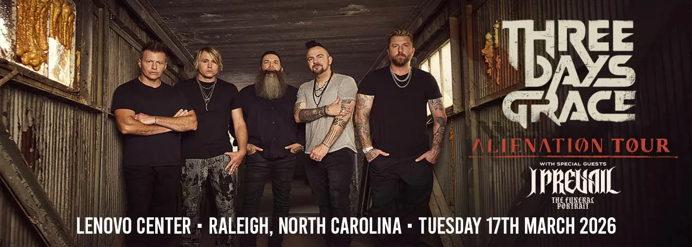 Three Days Grace, I Prevail &amp; The Funeral Portrait