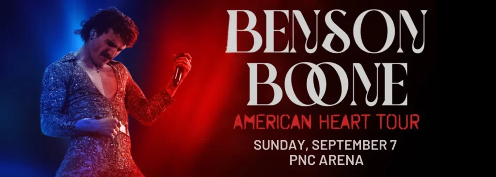 Benson Boone at Lenovo Center